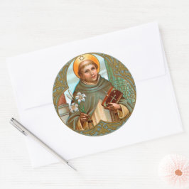 St. Dominic de Guzman (BK 07) Ronde Sticker