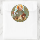 St. Dominic de Guzman (BK 07) Ronde Sticker (Tas)