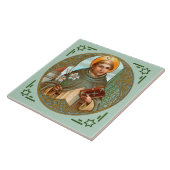 St. Dominic de Guzman (BK 07) Tegeltje (Zijkant)