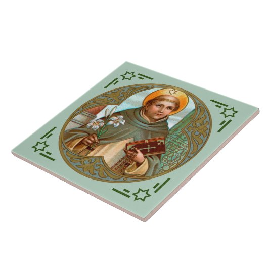 St. Dominic de Guzman (BK 07) Tegeltje (Zijkant)