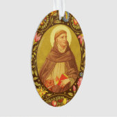 St. Dominic de Guzman (PM02) Acryl Ornament (voorkant)