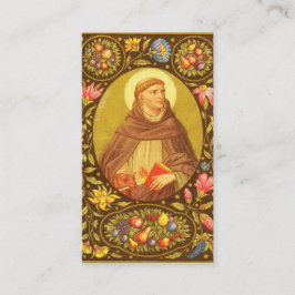 St. Dominic de Guzman (PM02) Full Bleed Visitekaartje