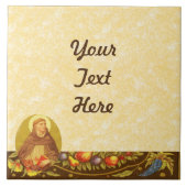 St. Dominic de Guzman (PM02a) DIY Design Tegeltje (Voorkant)