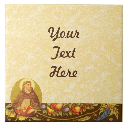 St. Dominic de Guzman (PM02a) DIY Design Tegeltje (Voorkant)