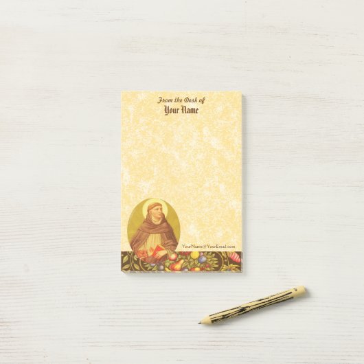 St. Dominic de Guzman (PM 02) 4"x6" Post-it® Notes (Op bureau)