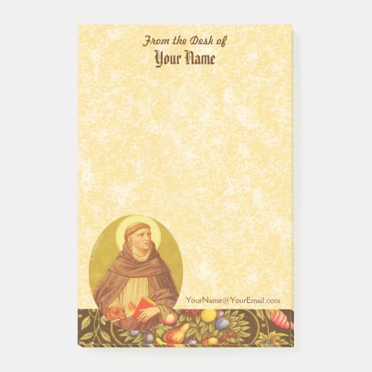 St. Dominic de Guzman (PM 02) 4"x6" Post-it® Notes (Voorkant)