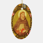 St. Dominic de Guzman (PM 02) Keramisch Ornament (Rechts)