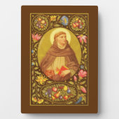 St. Dominic (PM 02) 5"x 7" Plaque 1 met Easel Fotoplaat (voorkant)