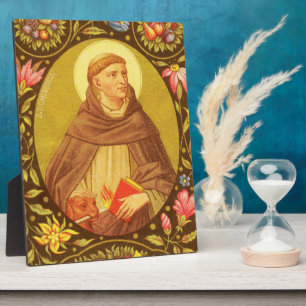 St. Dominic (PM 02) 8 x 10 inch Plaque 2 with Ease Fotoplaat