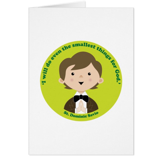 St. Dominic Savio (Voorkant)