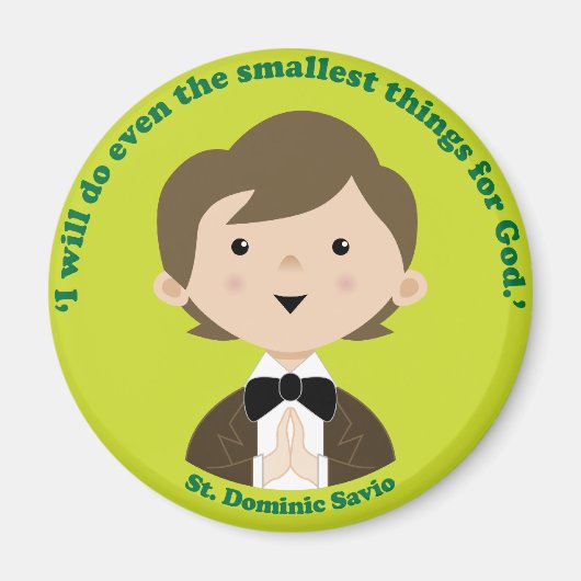 St. Dominic Savio Magneet (Voorkant)