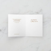 St. Dominic Savio Pray For Us Kaart (Binnen)