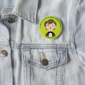 St. Dominic Savio Ronde Button 5,7 Cm (In situ)