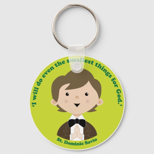 St. Dominic Savio Sleutelhanger (Voorkant)