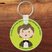 St. Dominic Savio Sleutelhanger (Voorkant)