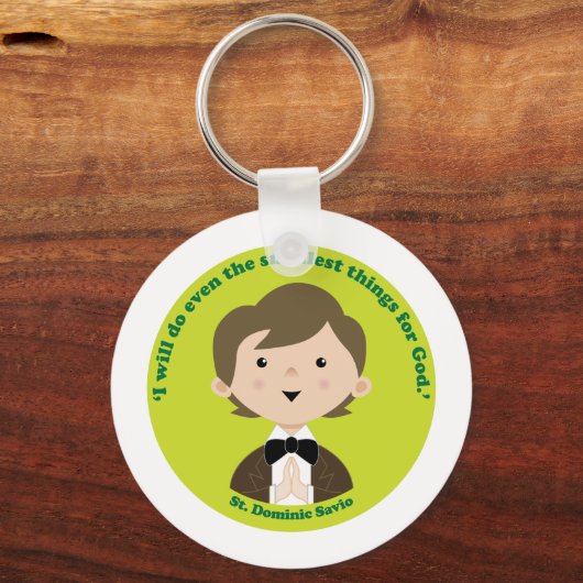 St. Dominic Savio Sleutelhanger (Voorkant)