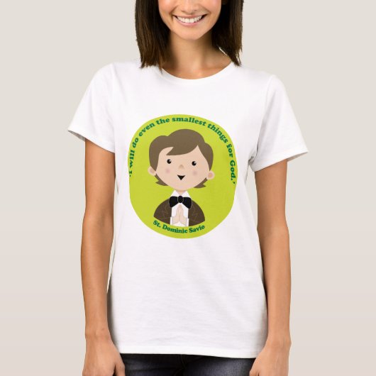 St. Dominic Savio T-shirt (Voorkant)
