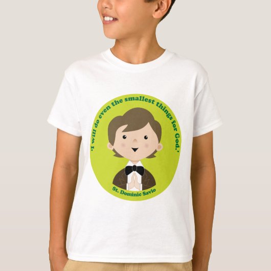 St. Dominic Savio T-shirt (Voorkant)