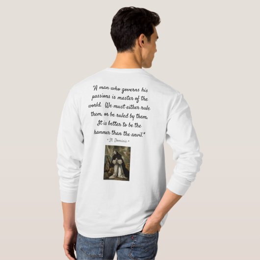st. dominic t-shirt (Achterkant volledig)