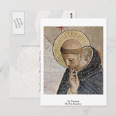 St. Dominic van Fra Angelico Briefkaart (Voorkant / Achterkant)
