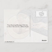 St. Dominic van Fra Angelico Briefkaart (Achterkant)