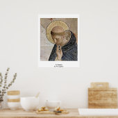 St. Dominic van Fra Angelico Poster (Keuken)