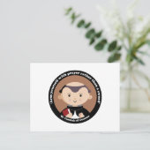 St. Dominic van Guzman Briefkaart (Staand voorkant)