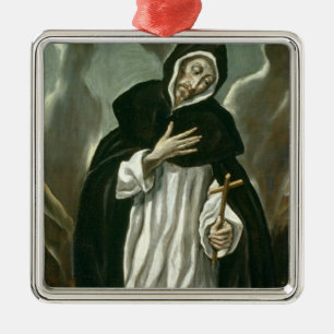St.Dominic van Guzman Metalen Ornament