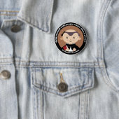 St. Dominic van Guzman Ronde Button 5,7 Cm (In situ)