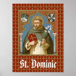 St. Dominicus de Guzman (BK 011) Poster
