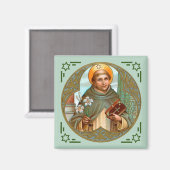 St. Dominicus de Guzman (BK 07) Magneet (Voorkant / Achterkant)