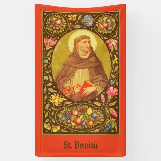 St. Dominicus de Guzman (PM 02) Banner 2 (Verticaal)