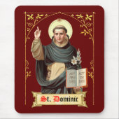 St. Dominicus predikend (BEN 002) Muismat (Voorkant)