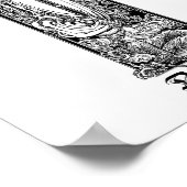 St. Dymfna van Gheel 8 x 10 inch afdrukken Poster (Hoek)