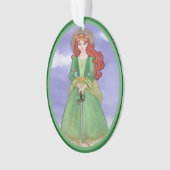 St. Dymphna Angst Depressie Psychische stoornis Ornament (voorkant)