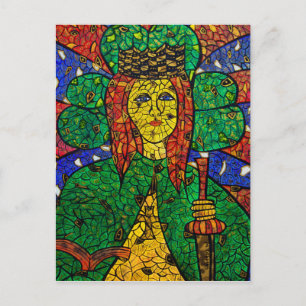 St. Dymphna Briefkaart