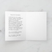 St. Dymphna Katholiek Gebed Alzheimer Angst Kaart (Binnen)