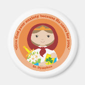 St. Dymphna Magneet (Voorkant)