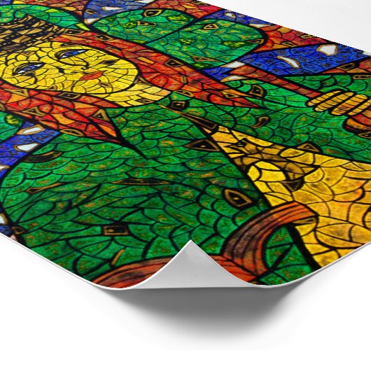 St. Dymphna Poster (Hoek)