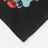 St Dymphna Purity Lily Patron Saint Mental Health Fleece Deken (Hoek)