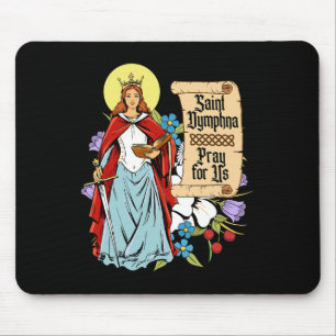 St Dymphna Purity Lily Patron Saint Mental Health Muismat