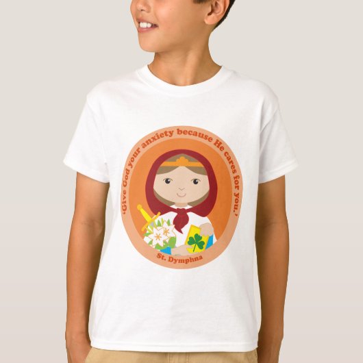 St. Dymphna T-shirt (Voorkant)