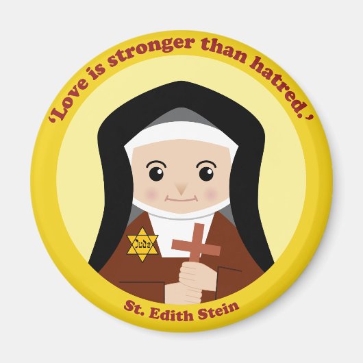 St. Edith Stein Magneet (Voorkant)