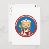 St. Edward the Confessor Briefkaart (Voorkant / Achterkant)