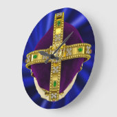 St Edwards Crown met Fur Grote Klok (Hoek)