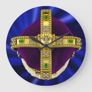 St Edwards Crown met Fur Grote Klok