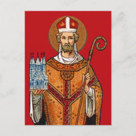 St. Eleutherius of Tournai (Detail; DG 01) Postcar Briefkaart