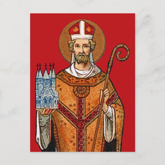 St. Eleutherius of Tournai (Detail; DG 01) Postcar Briefkaart (Voorkant)