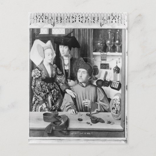 St. Eligius als goudsmid Briefkaart (Voorkant)
