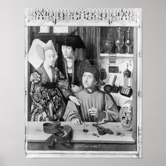 St. Eligius als goudsmid Poster (Voorkant)